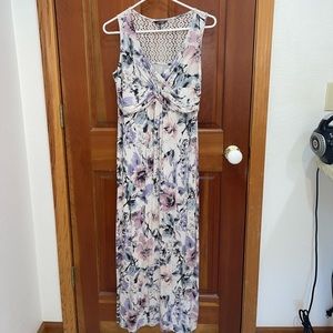 Daisy Fuentes Floral Maxi Dress